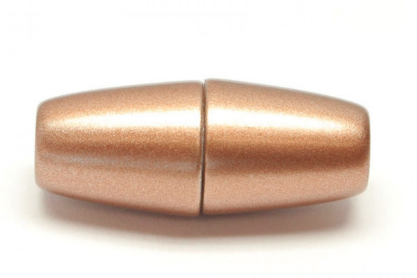 Power Magnetverschluss zum Kleben, 33x13 mm, 6mm, bronze matt