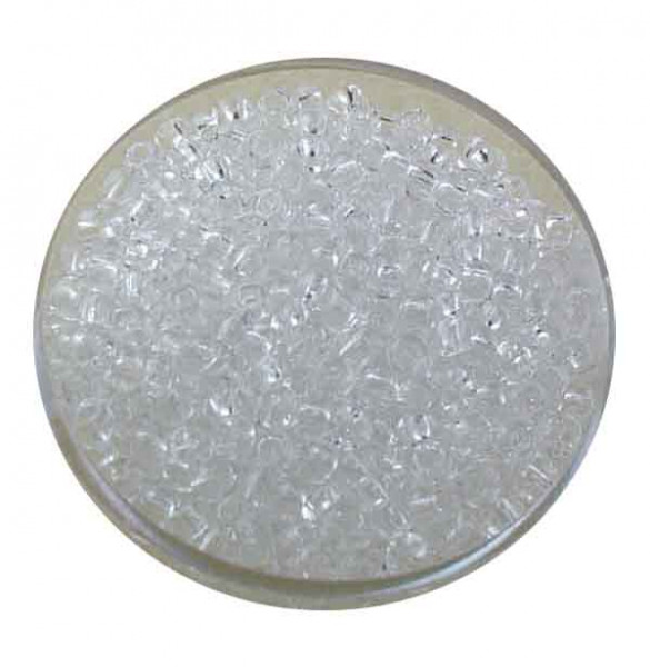 Rocailles, Kristall, 3,1 mm, 17gr. Dose, transparent